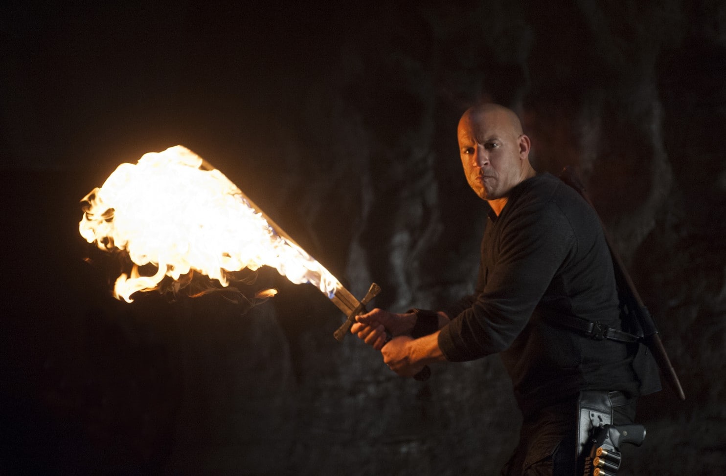 Vin Diesel as the witch hunter Kaulder in The Last Witch Hunter (2015)