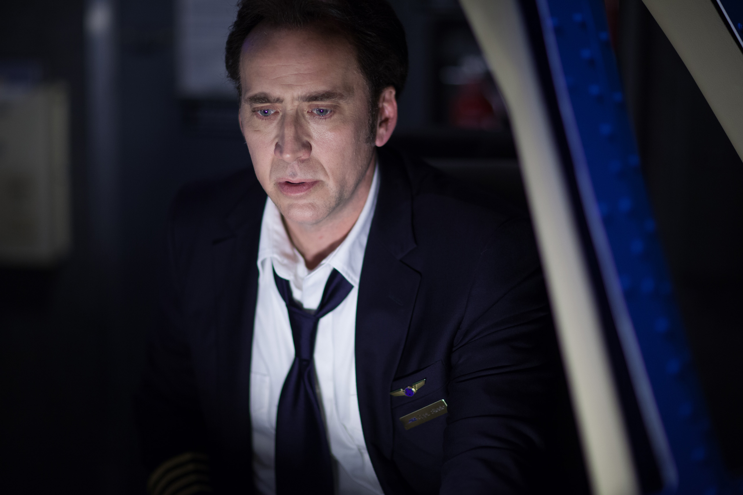 Nicolas Cage as Rayford Steele in Left Behind (2014)