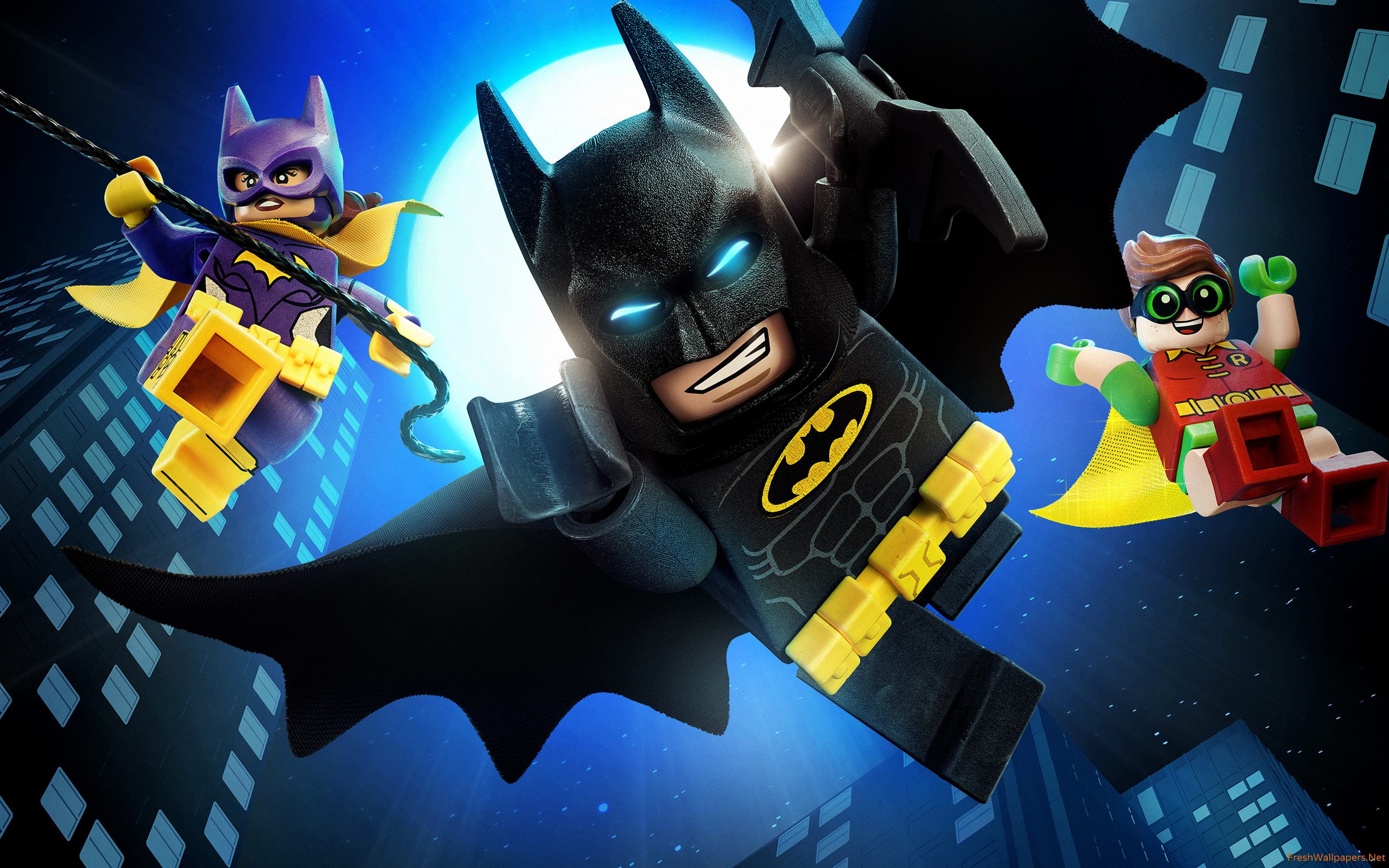 Batgirl, Batman and Robin in The Lego Batman Movie (2017)