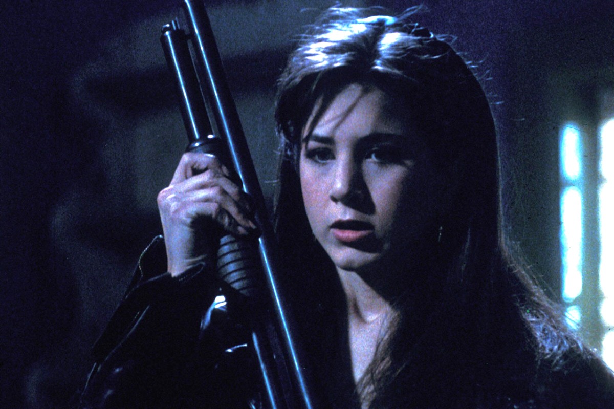 A pre-Friends Jennifer Aniston in Leprechaun (1993)