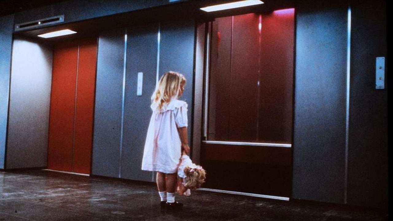 The doors of the elevator open for Isabelle Brok in The Lift (1983)