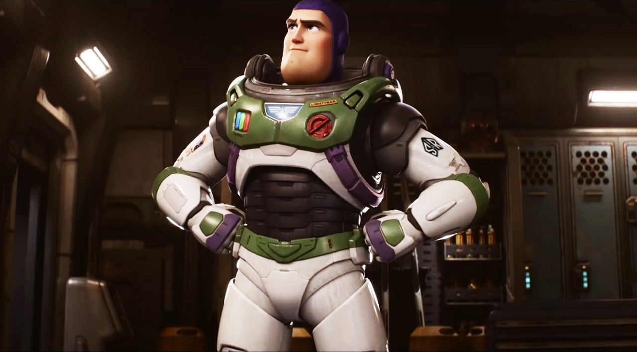 Buzz Lightyear (voiced by Chris Evans) in Lightyear (2022)