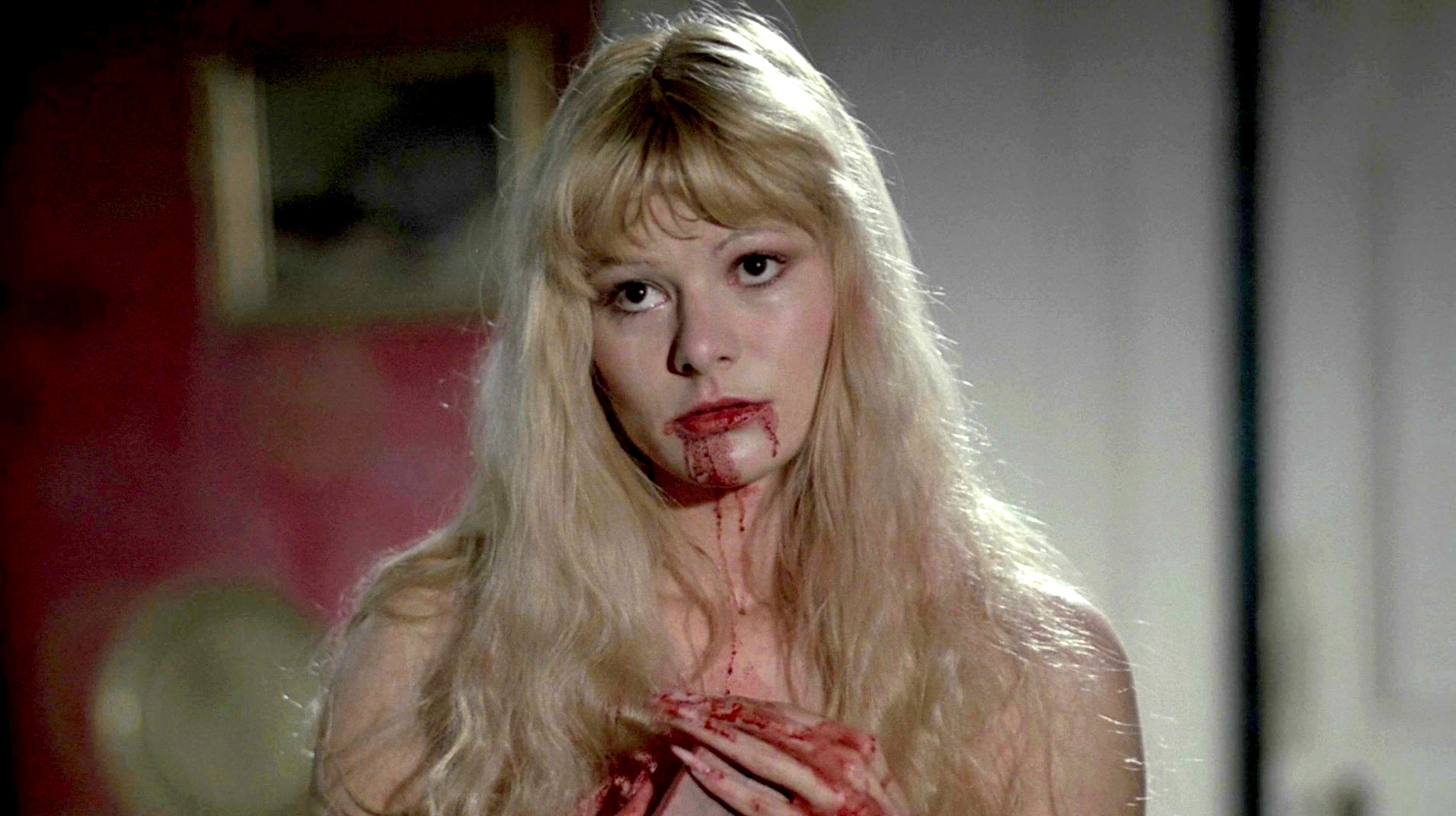 The undead Francoise Blanchard in The Living Dead Girl (1982)