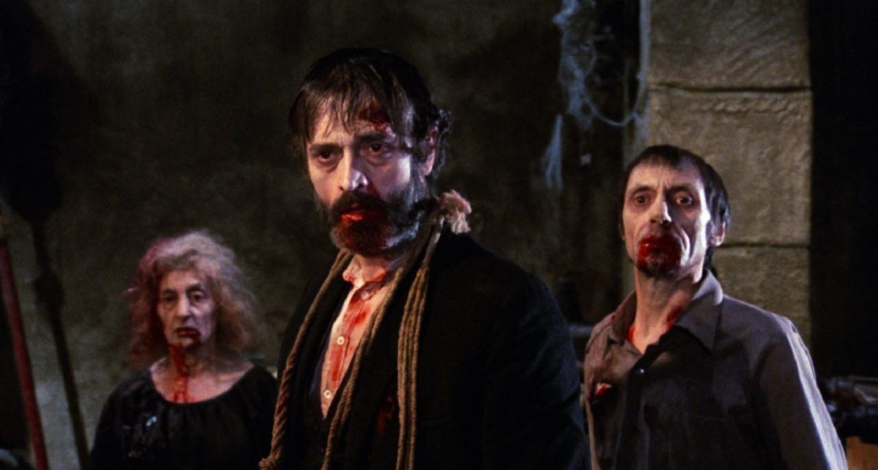 Zombies in The Living Dead at the Manchester Morgue (1974)