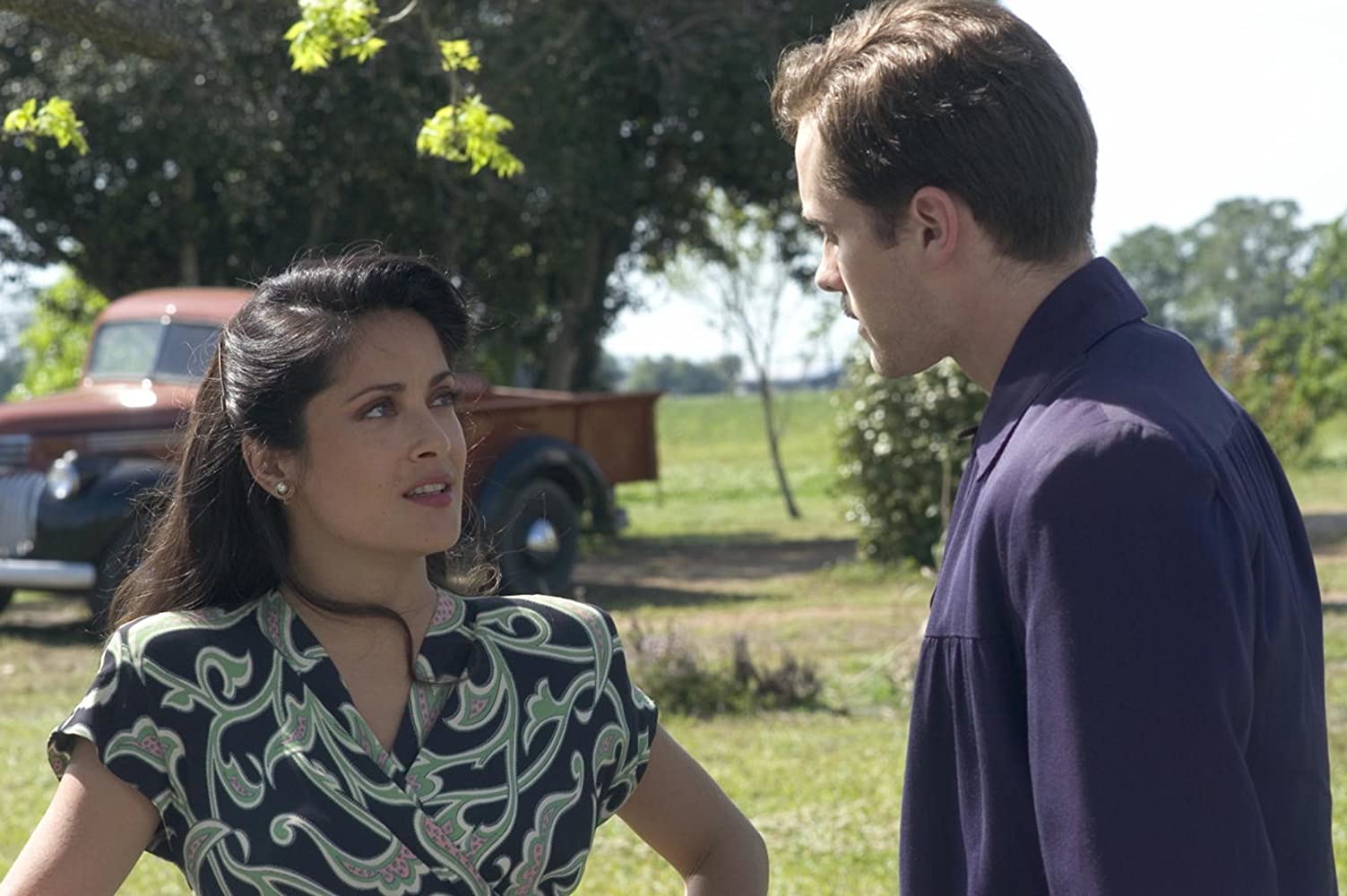 Martha Beck (Salma Hayek) and Raymond Fernandez (Jared Leto) in Lonely Hearts (2006)