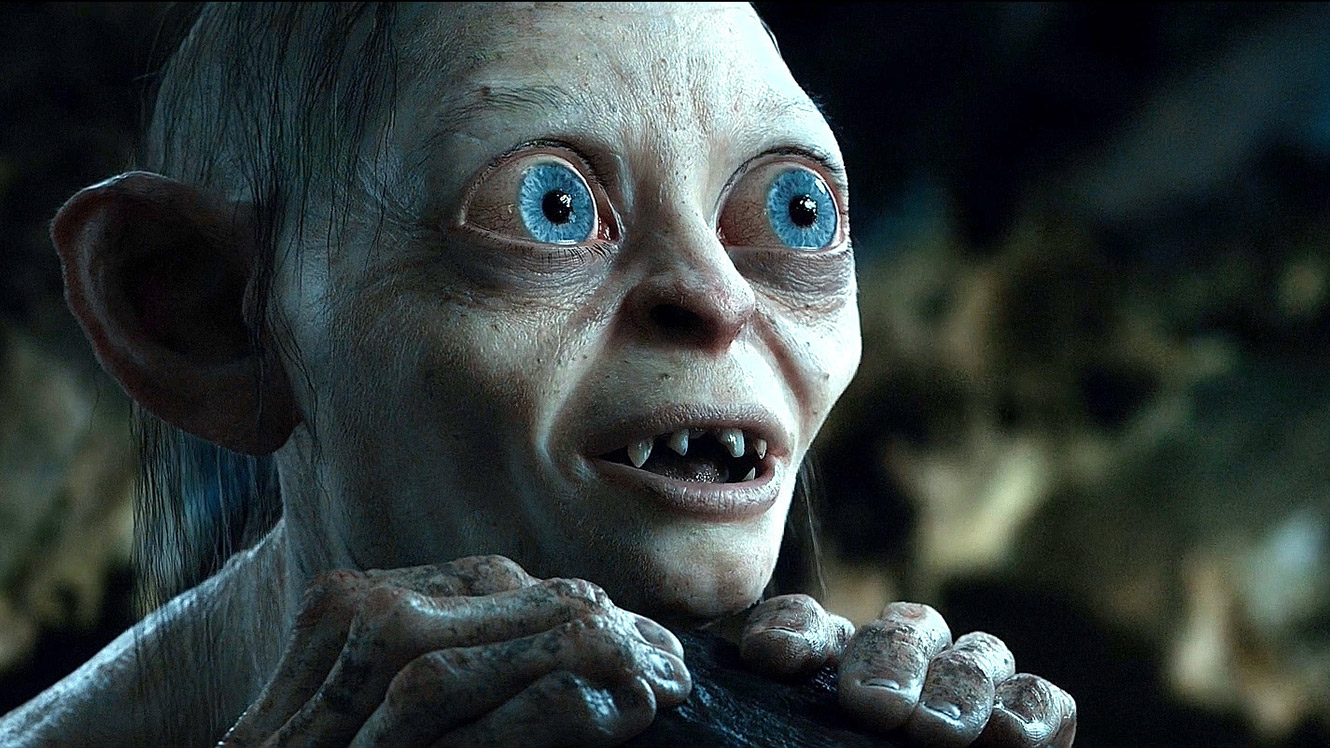 The appearance of Gollum (a mocapped Andy Serkis) in The Lord of the Rings: The Two Towers (2002)