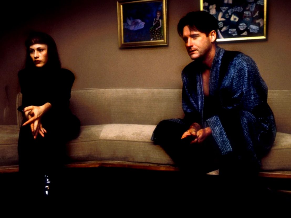 Bill Pullman and wife Patricia Arquette in Lost Highway (1997)