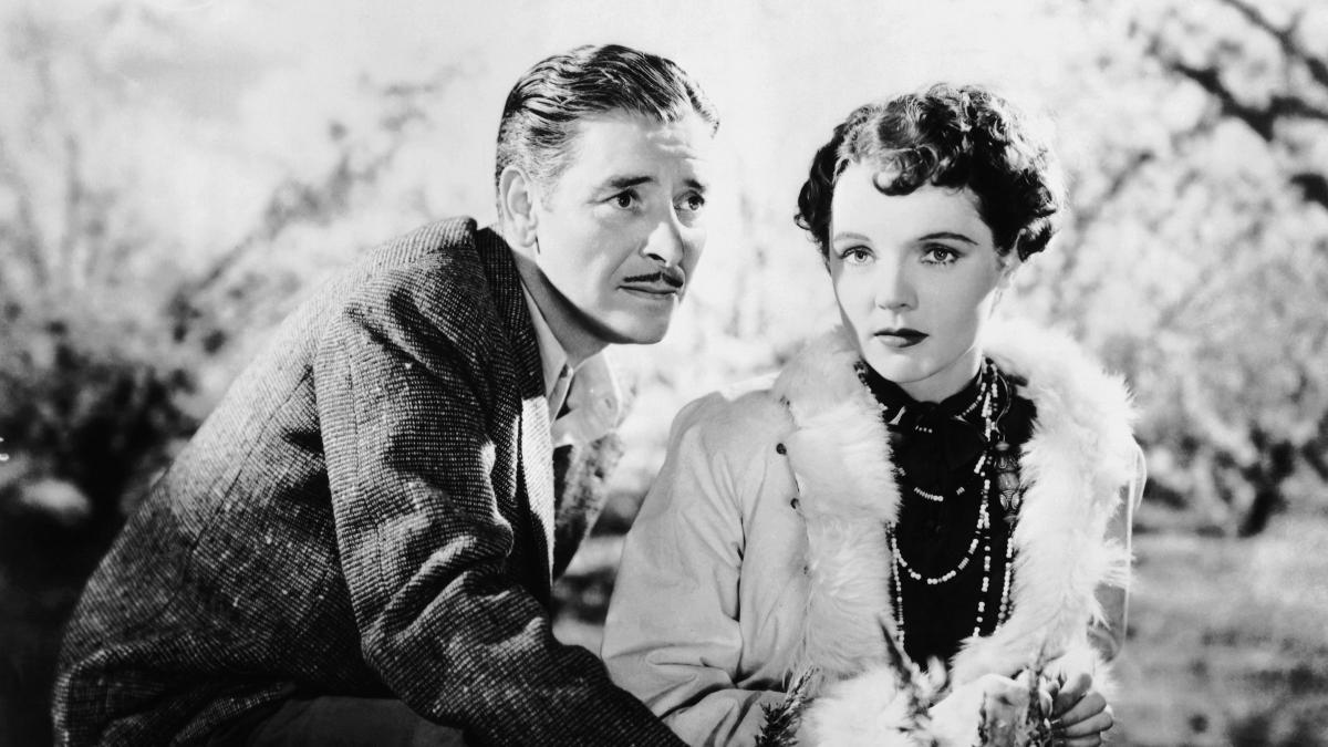 Ronald Colman and Jane Wyatt in Lost Horizon (1937)