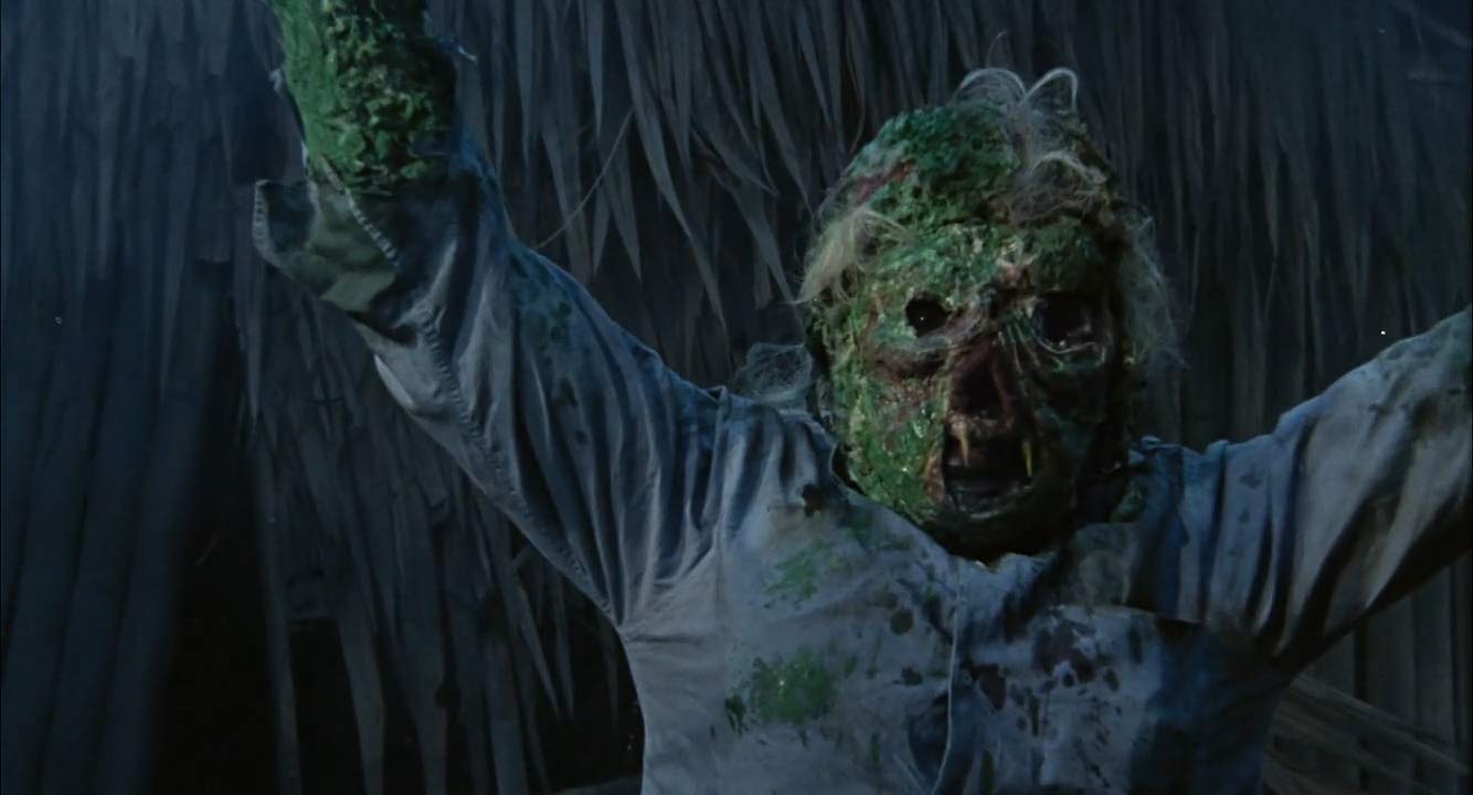 The chlorophyll monster in Mad Doctor of Blood Island (1969)