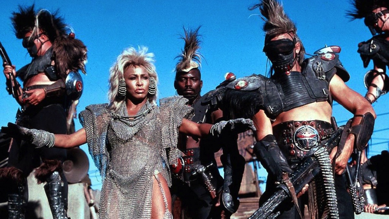 Tina Turner as Auntie Entity, the leader of Bartertown in Mad Max Beyond Thunderdome (1985)