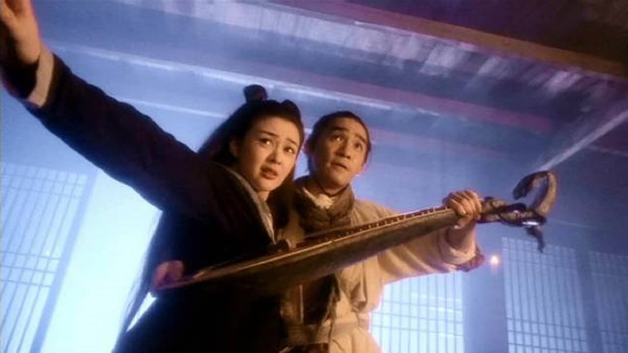 Anita Mui wields deadly mandolin with Tony Leung in The Magic Crane (1993)