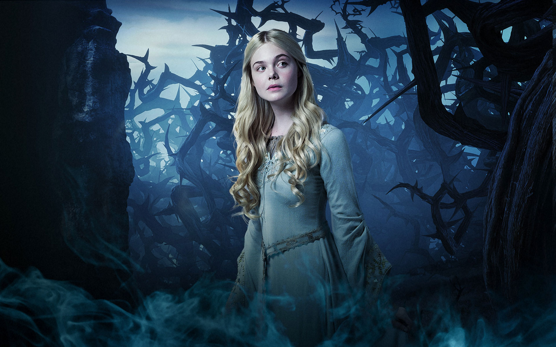 Elle Fanning as Princess Aurora in Maleficent (2014)