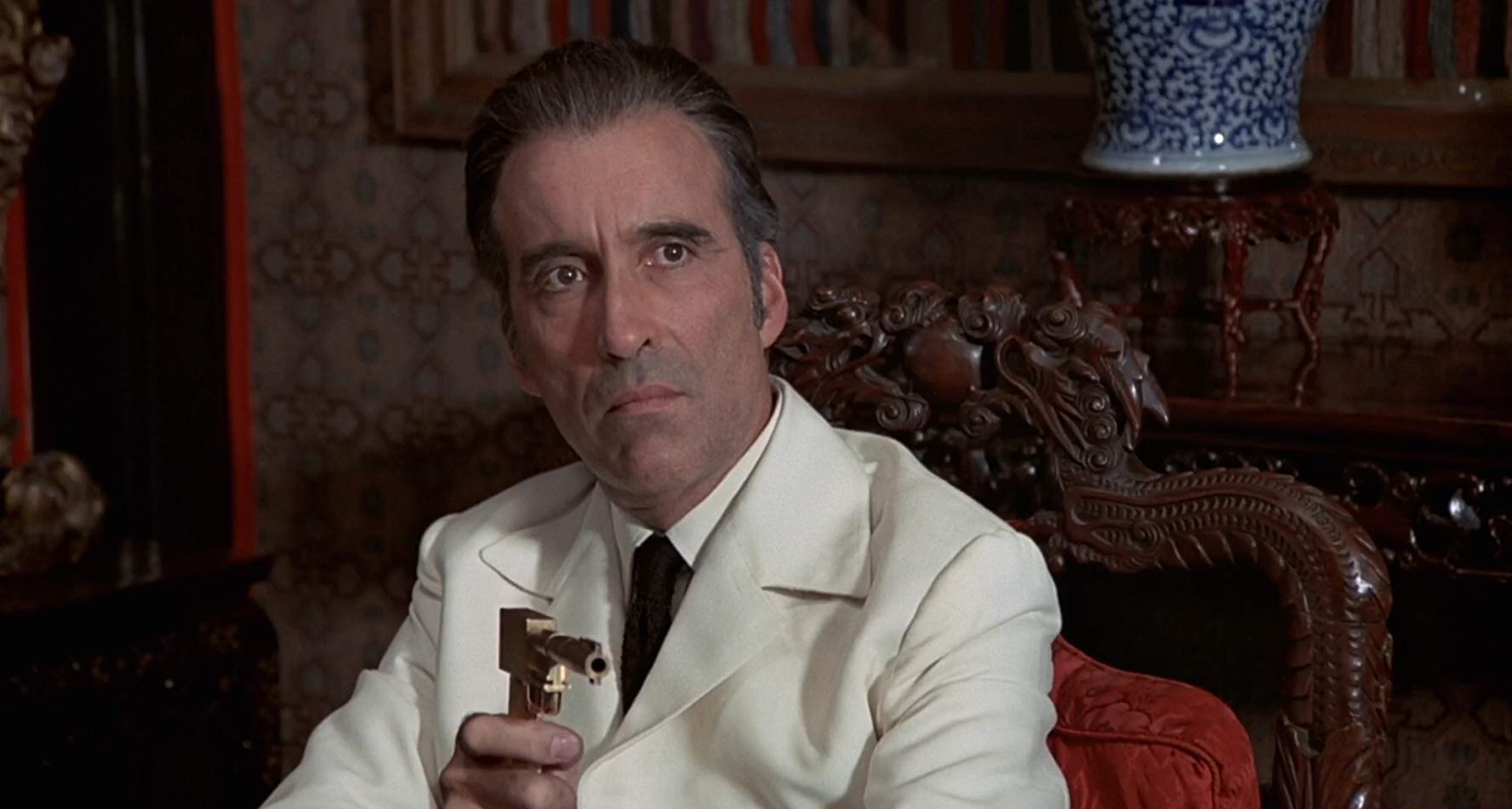 Christopher Lee as Scaramanga in The Man with the Golden Gun (1974)