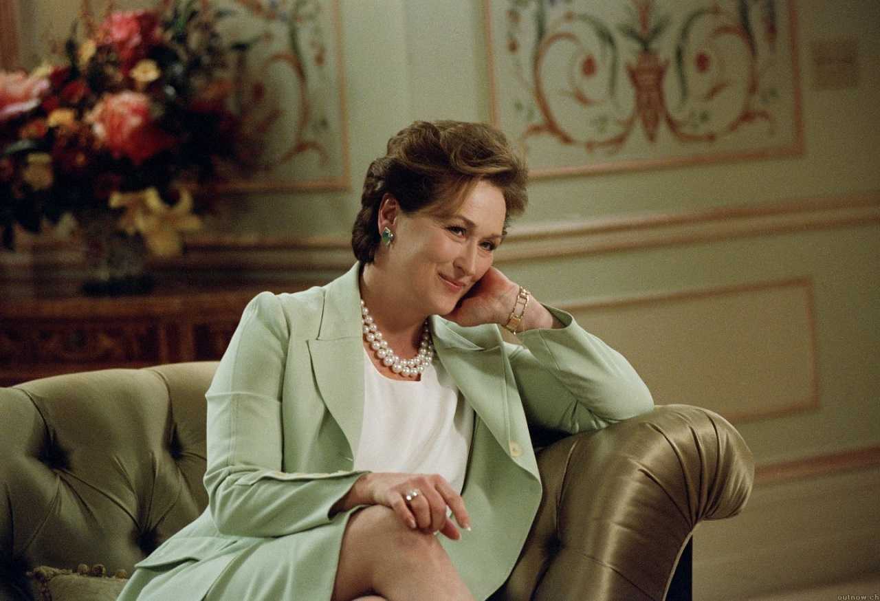 Meryl Streep as Senator Eleanor Prentiss Shaw in The Manchurian Candidate (2004)