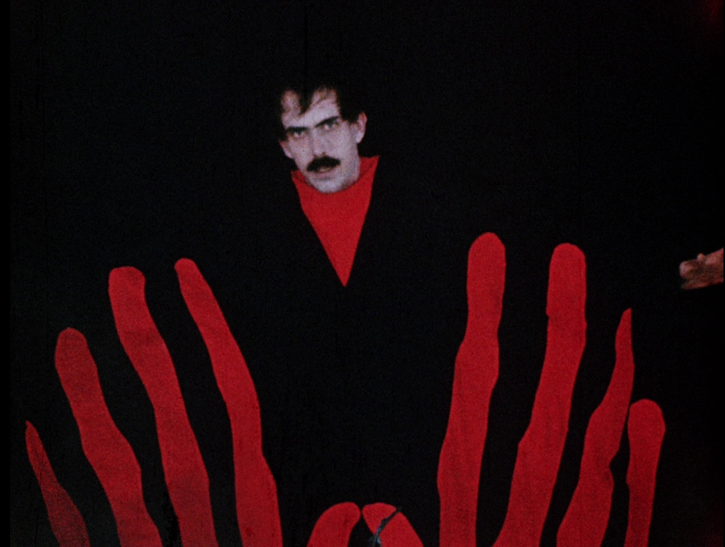 The Master (Tom Neyman) resurrected from the dead in Manos: The Hands of Fate (1966)