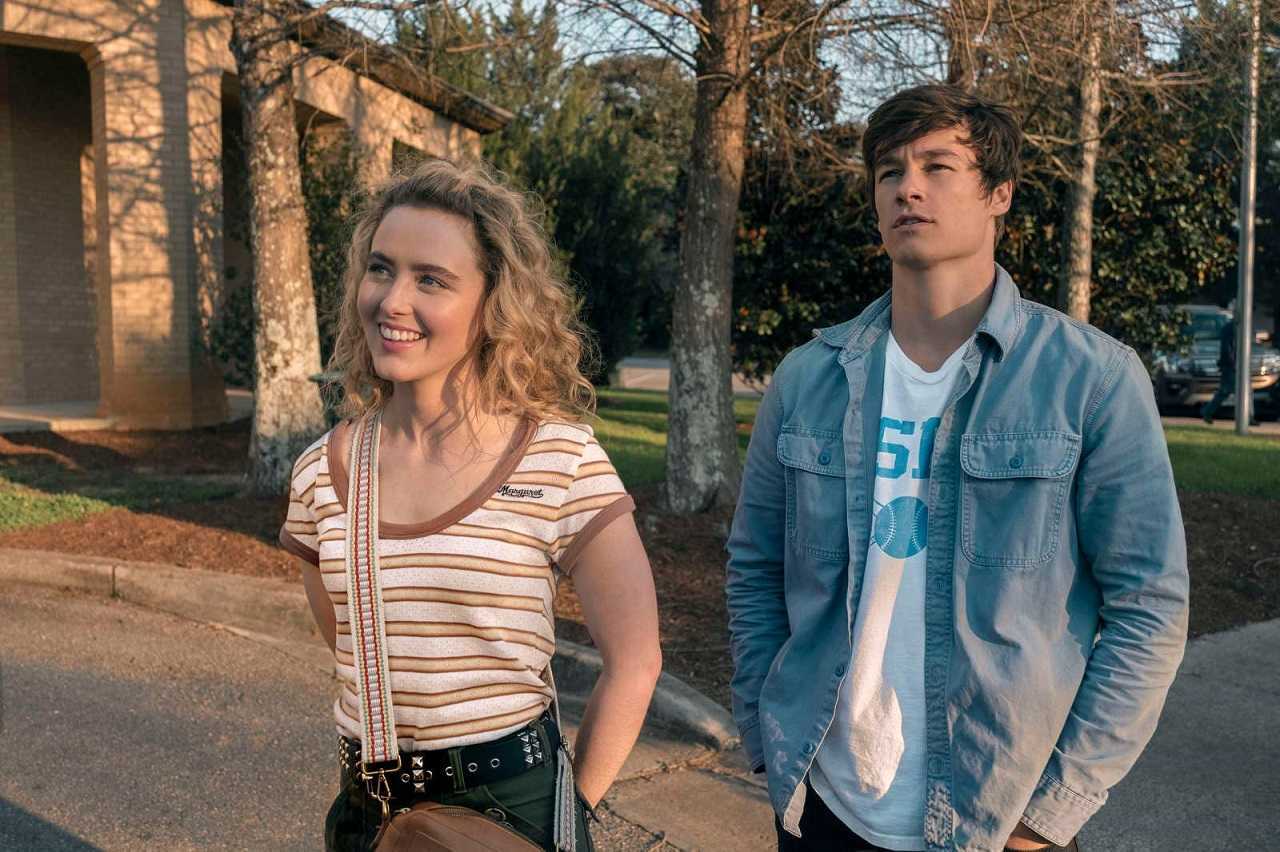 Kathryn Newton and Kyle Allen caught in a timeloop in The Map of Tiny Perfect Things (2021)