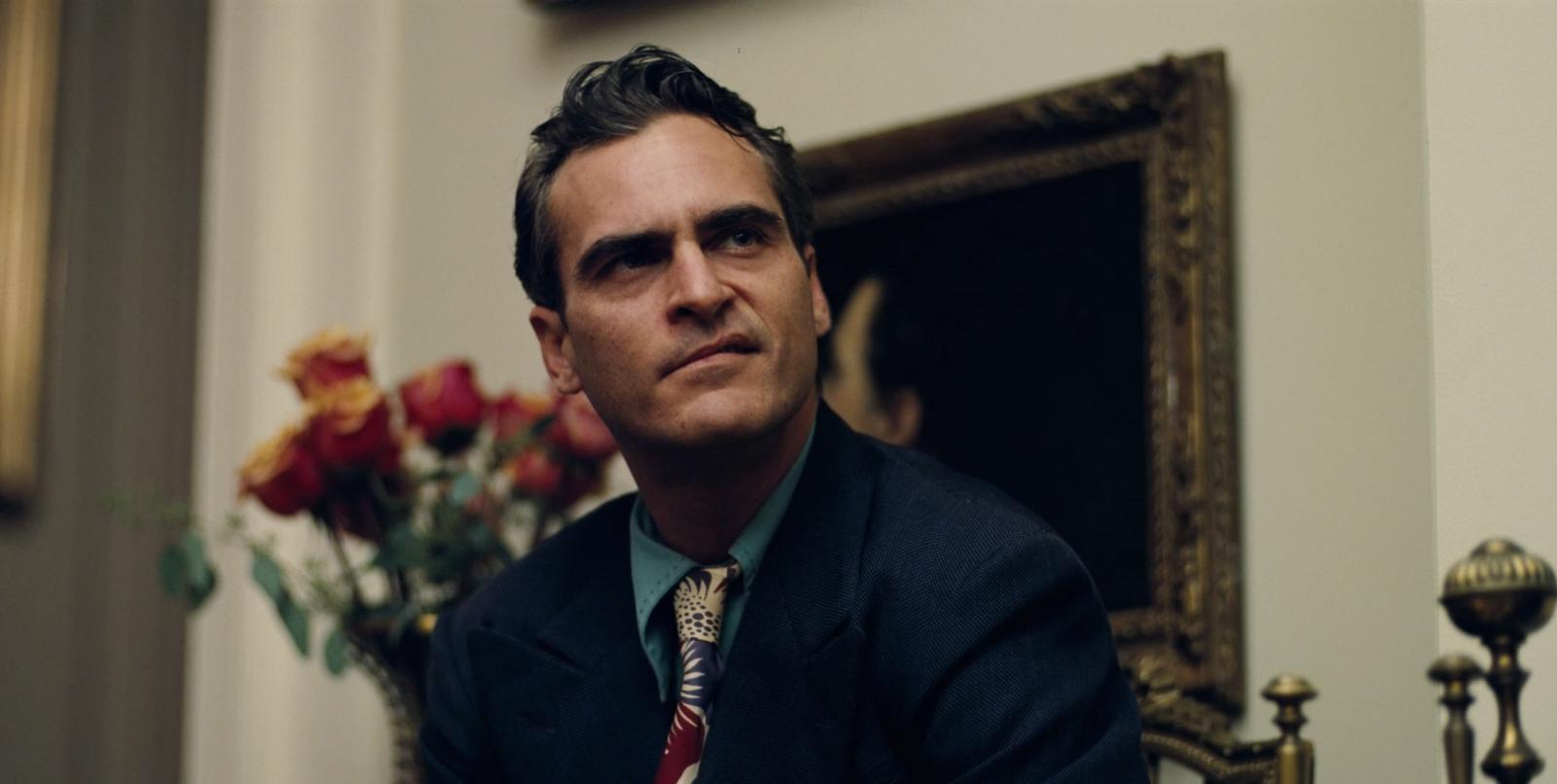 Joaquin Phoenix as the troubled Freddie Quell in The Master (2012)