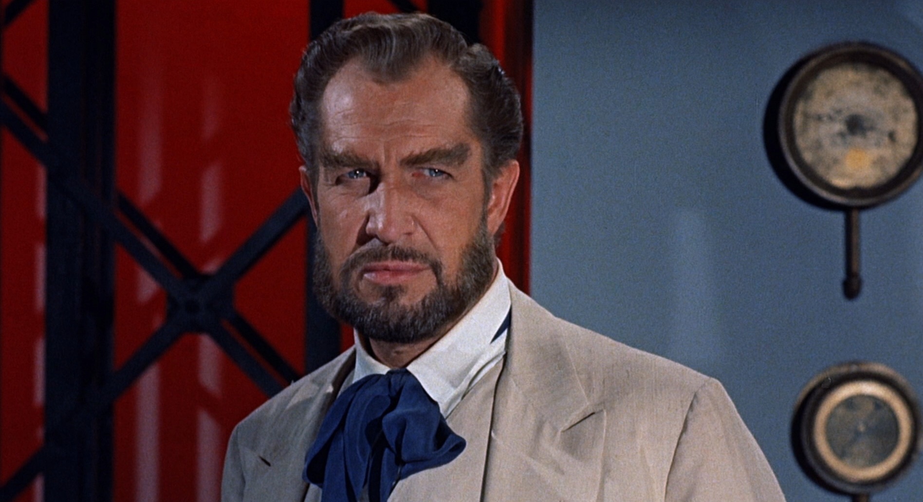 Vincent Price as Robur the Conqueror in Master of the World (1961)