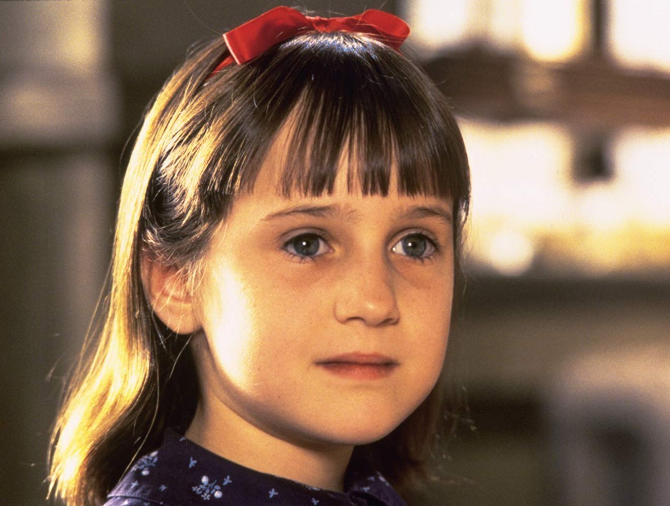 Mara Wilson as Matilda Wormwood in Matilda (1996)