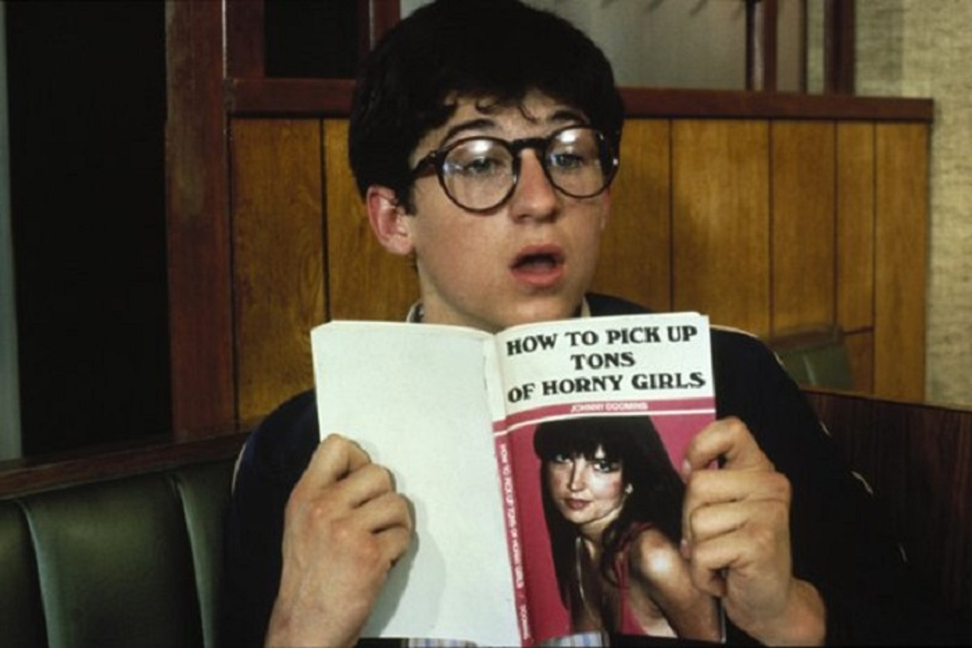 Patrick Dempsey as a nerdy teenager in Meatballs 3 Summer Job (1987