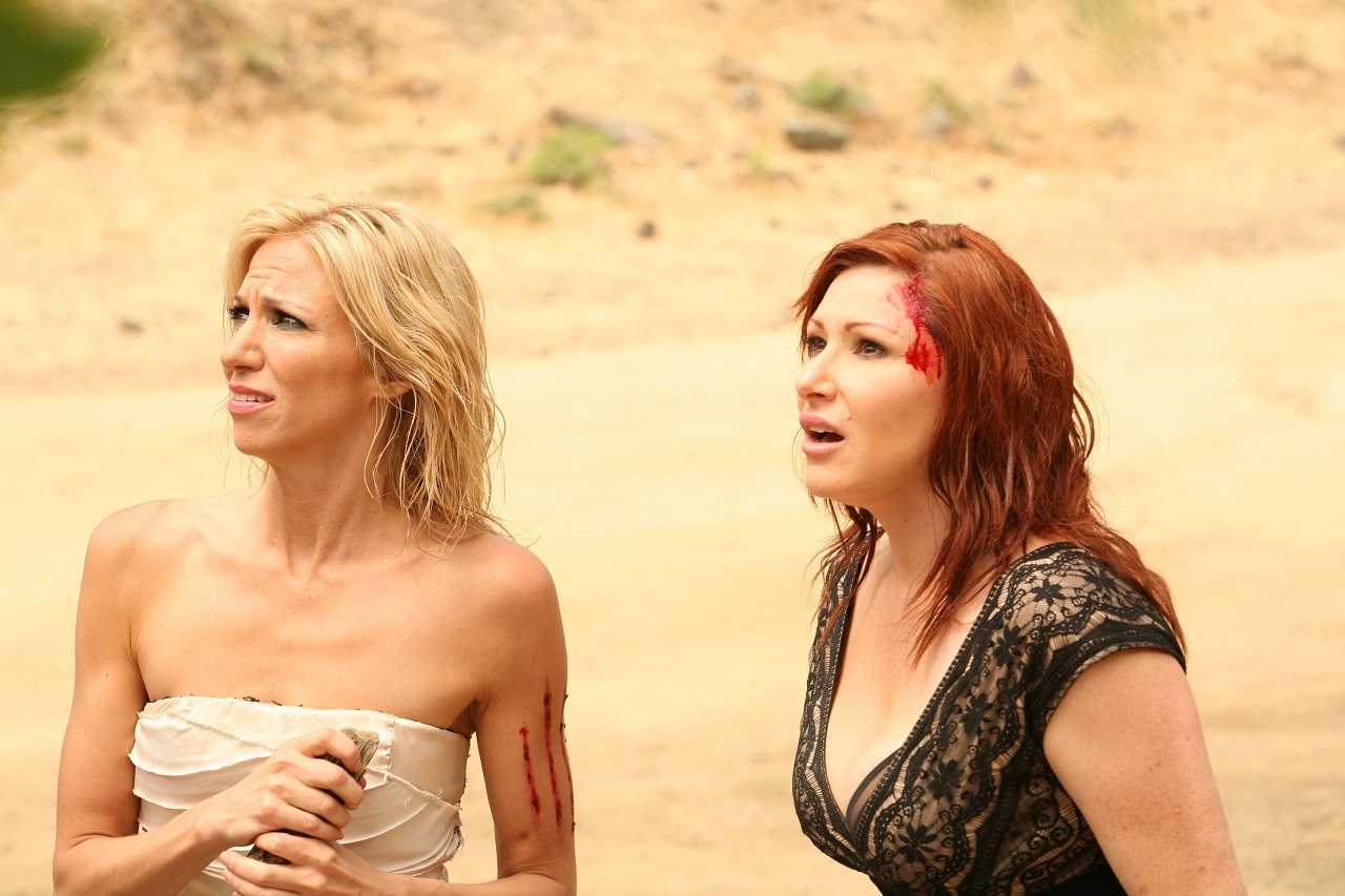 Debbie Gibson and Tiffany in Mega Python vs Gatoroid (2011)