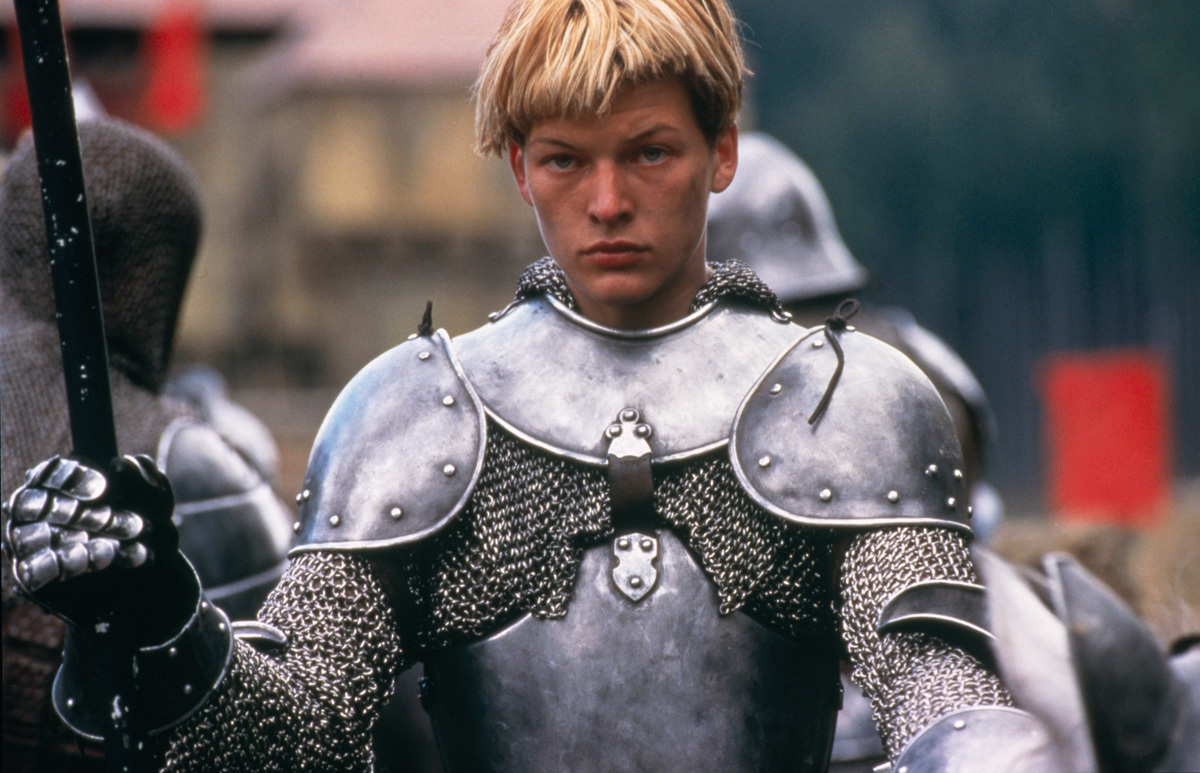 Milla Jovovich as Joan of Arc in The Messenger: The Story of Joan of Arc (1999)