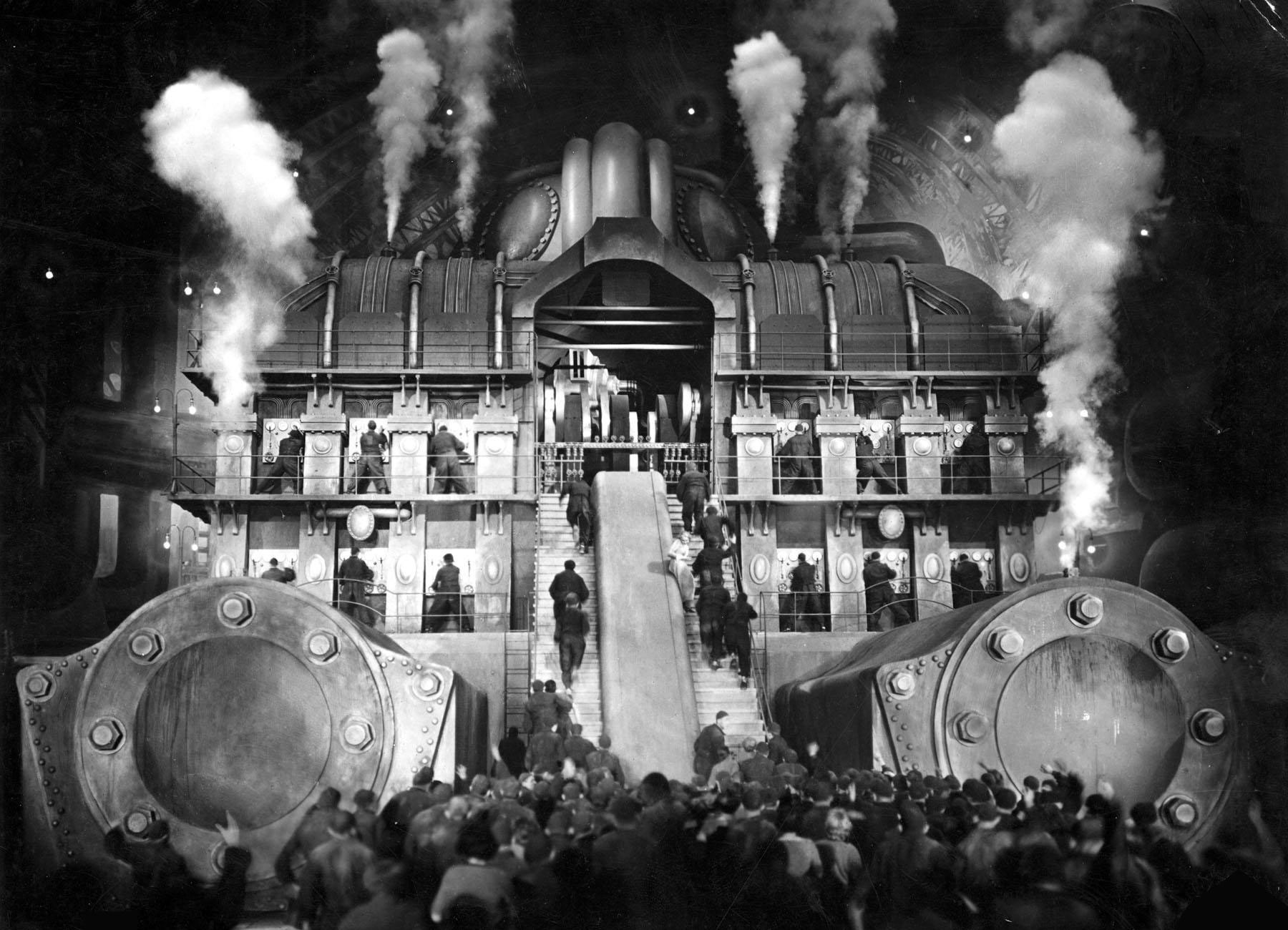 Visions of the city as Moloch in Metropolis (1927)