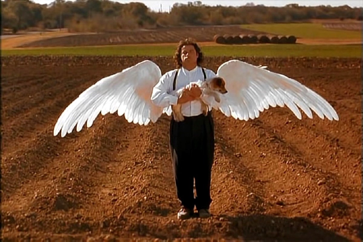 John Travolta as the angel Michael (1996)