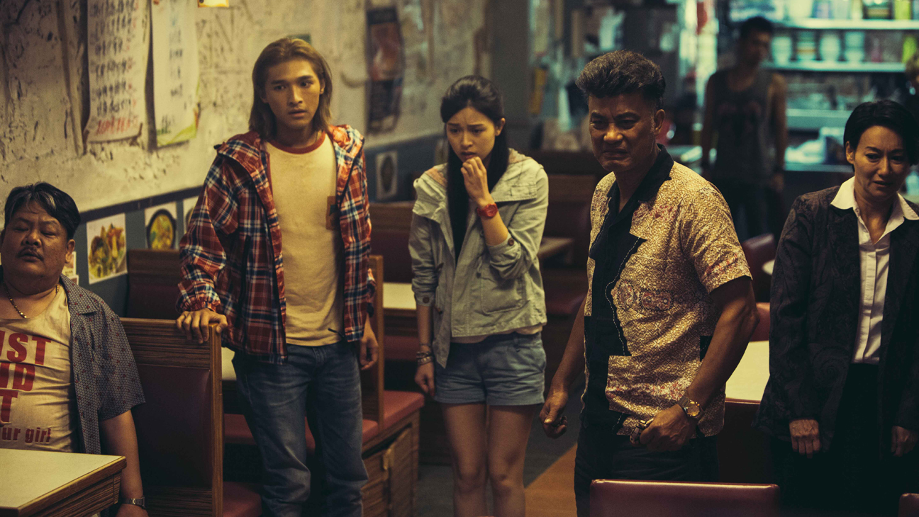 Suet Lam, Tien You Chui, Cherry Ngan, Simon Yam, Kara Wai in The Midnight After (2014)