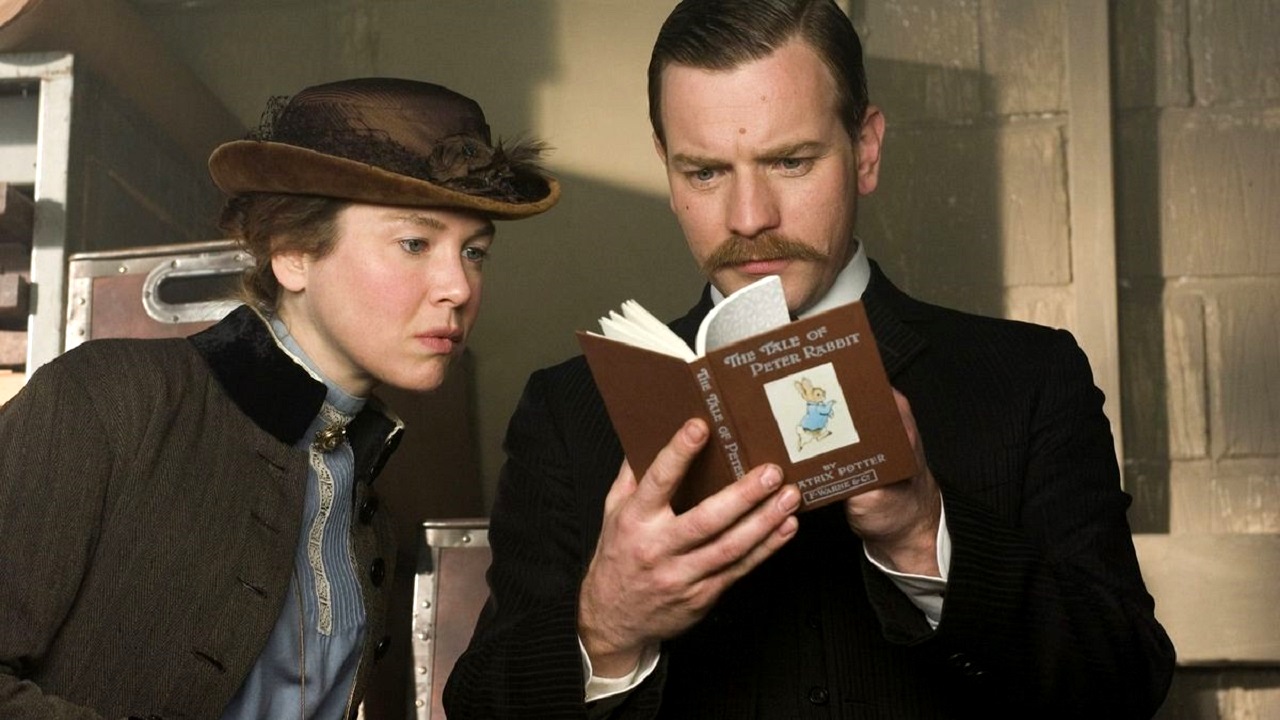 Beatrix Potter (Renee Zellweger) and Norman Warne (Ewen McGregor) in Miss Potter (2006)