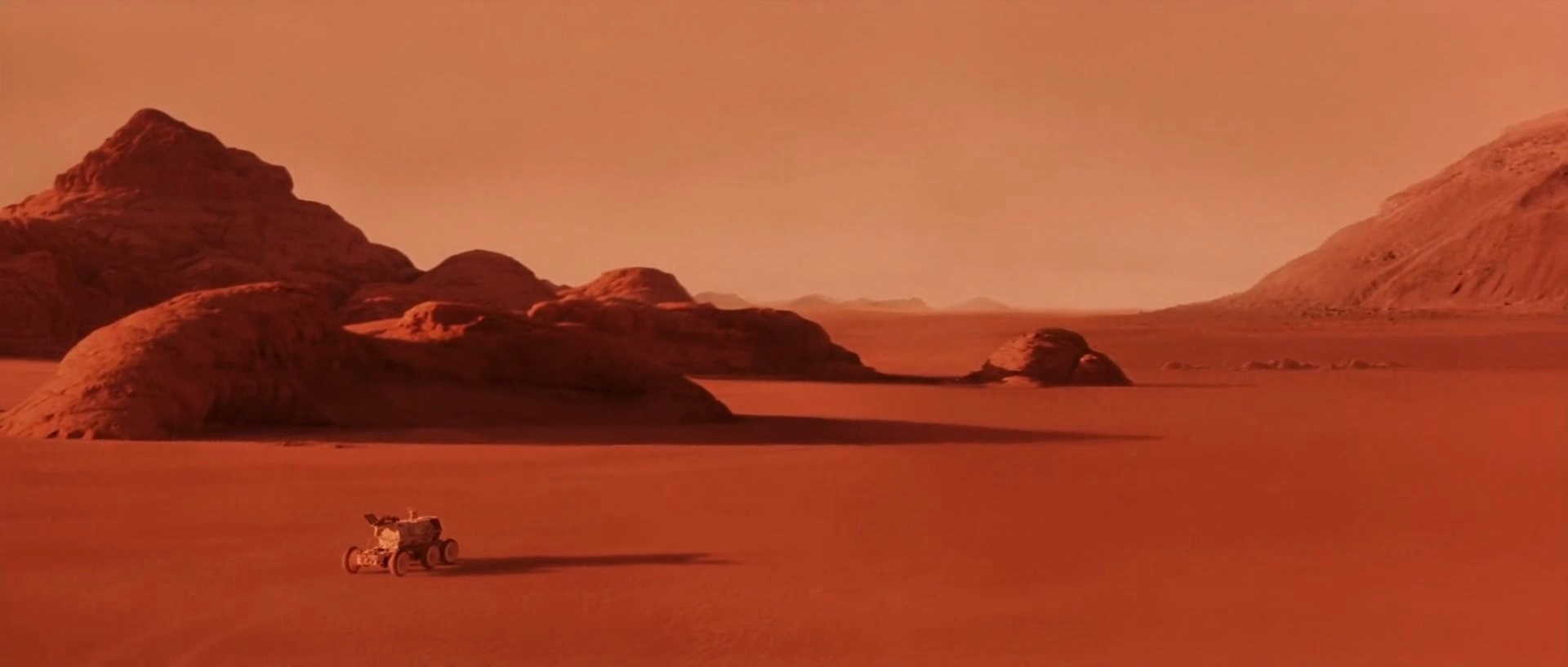 The Martian surface in Mission to Mars (2000)