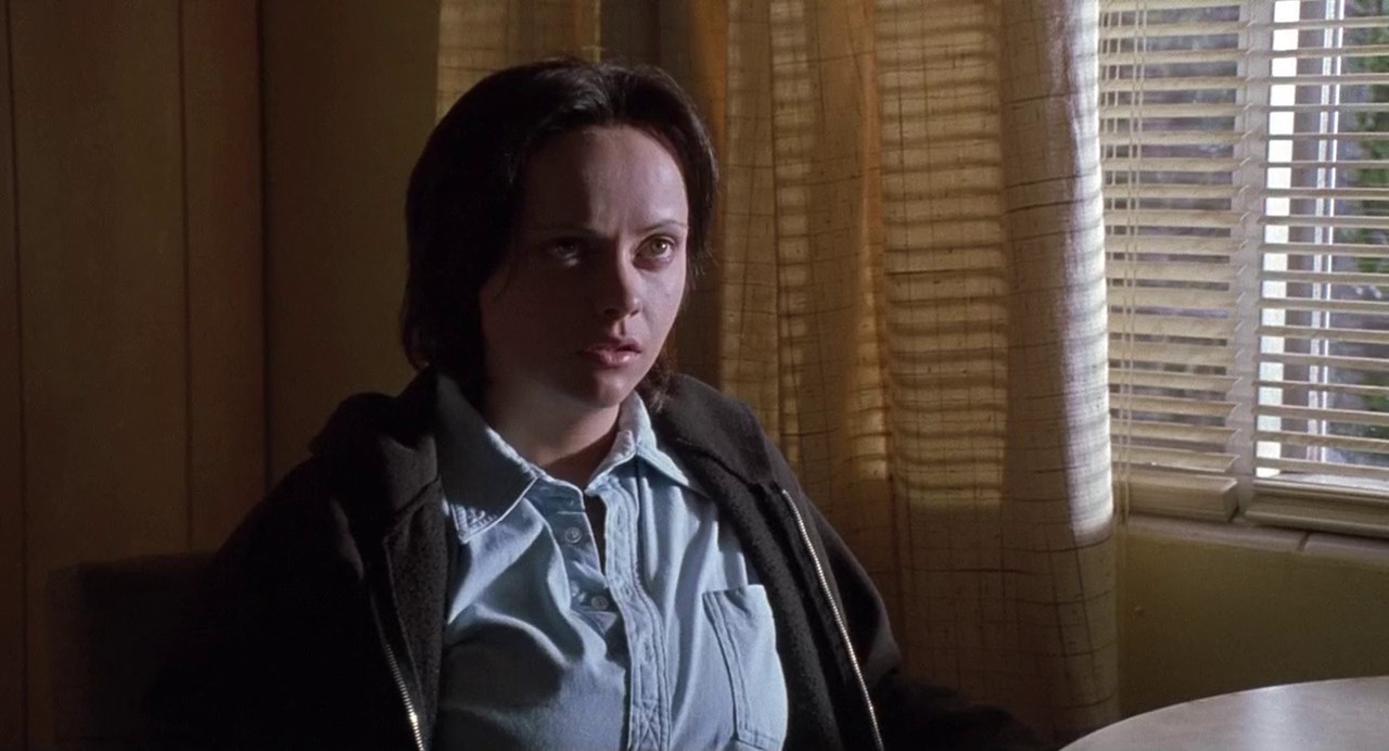 Christina Ricci as Aileen Wuornos's girlfriend Selby Wall (in real-life Tyria Moore) in Monster (2003)