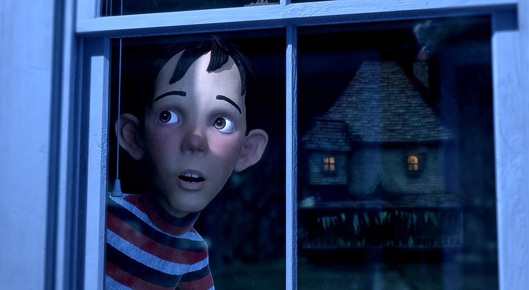 DJ looks out on the Monster House (2006)