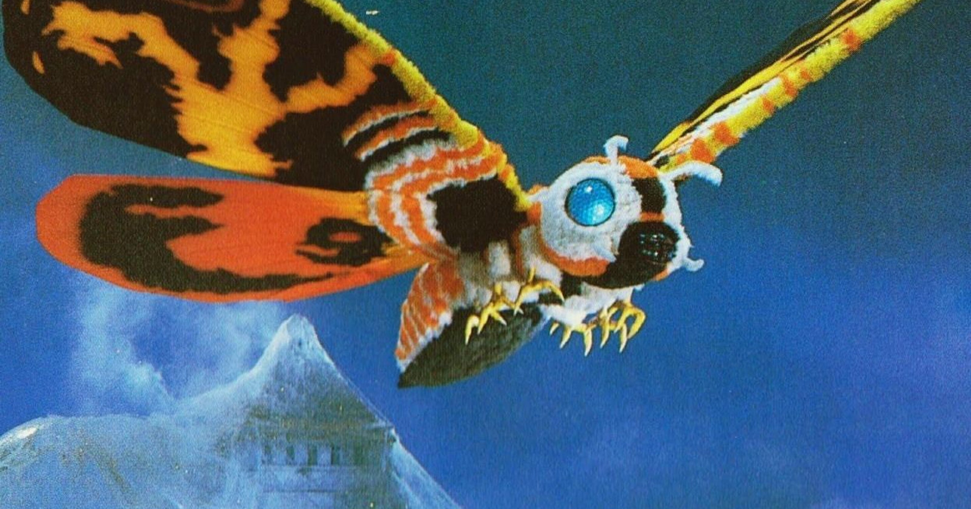 The original Mothra in Mothra (1962)