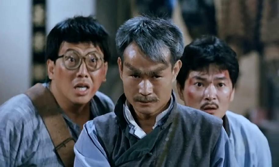 Billy Lau, Lam Ching-Ying and Yun-Sheng Pan in Mr Vampire III (1987)