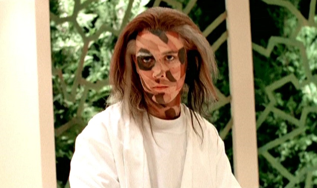 Wil Wheaton as the patchwork Frankenstein creation Lazarus in Mr. Stitch (1995)