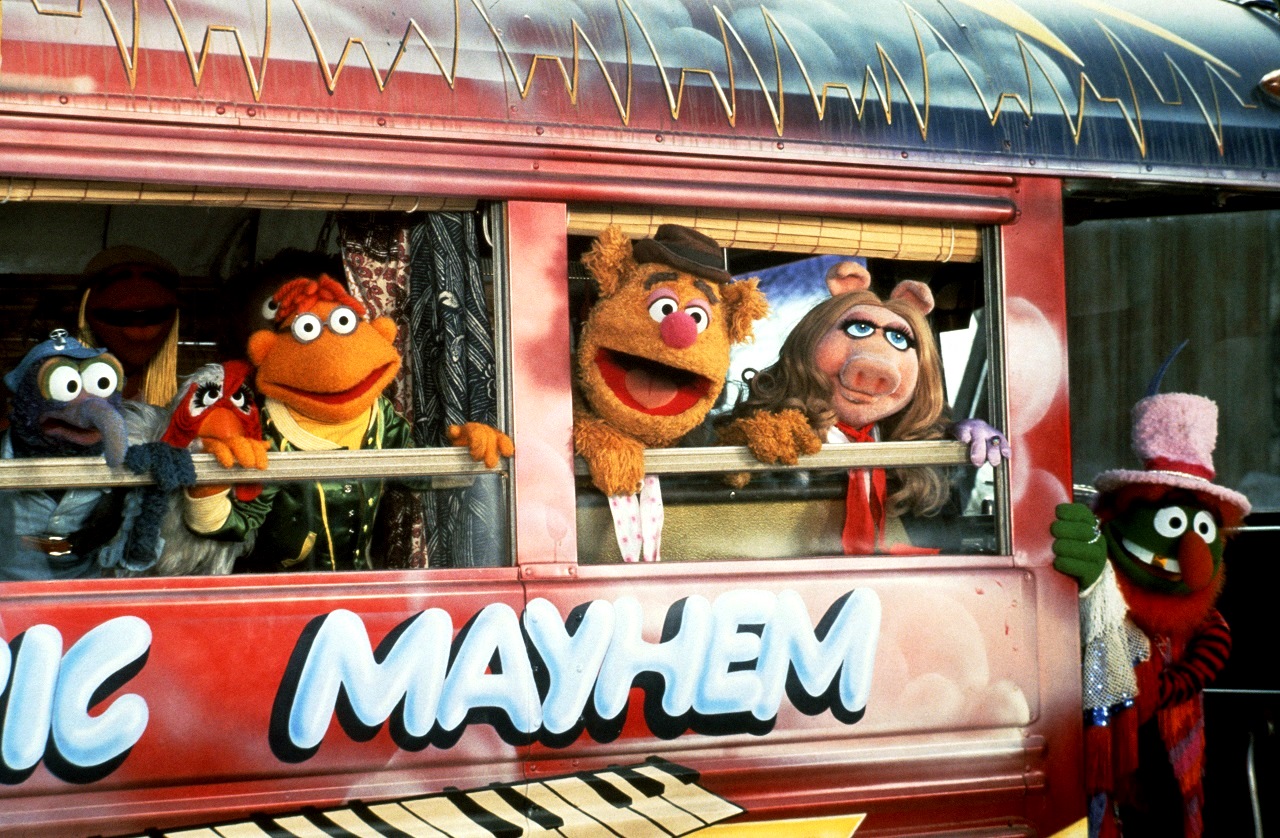 The Muppets set out to Hollywood in The Muppet Movie (1979)