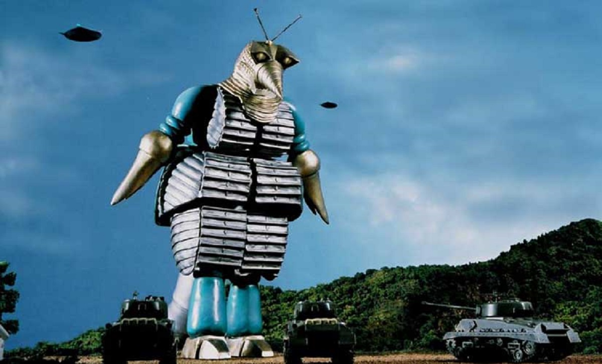 The giant robot in The Mysterians (1957) 