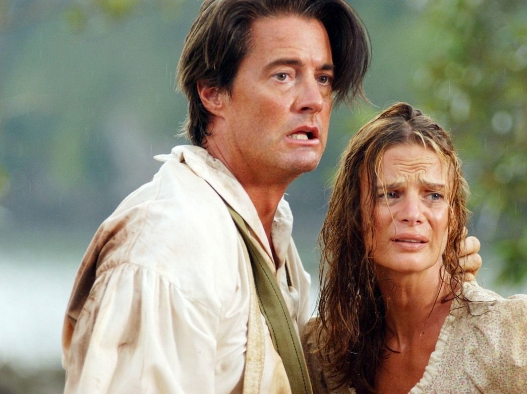 Kyle MacLachlan, Gabrielle Anwar in Mysterious Island (2005)