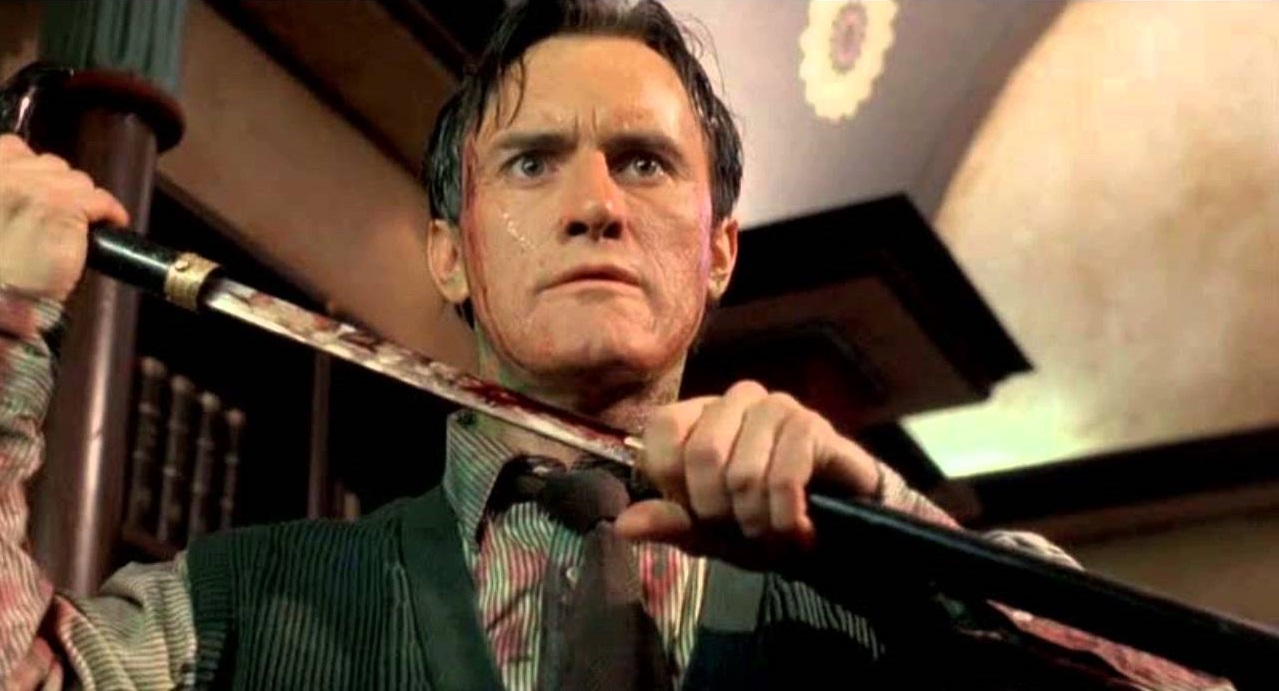 Jeffrey Combs as H.P. Lovecraft in Necronomicon (1993)