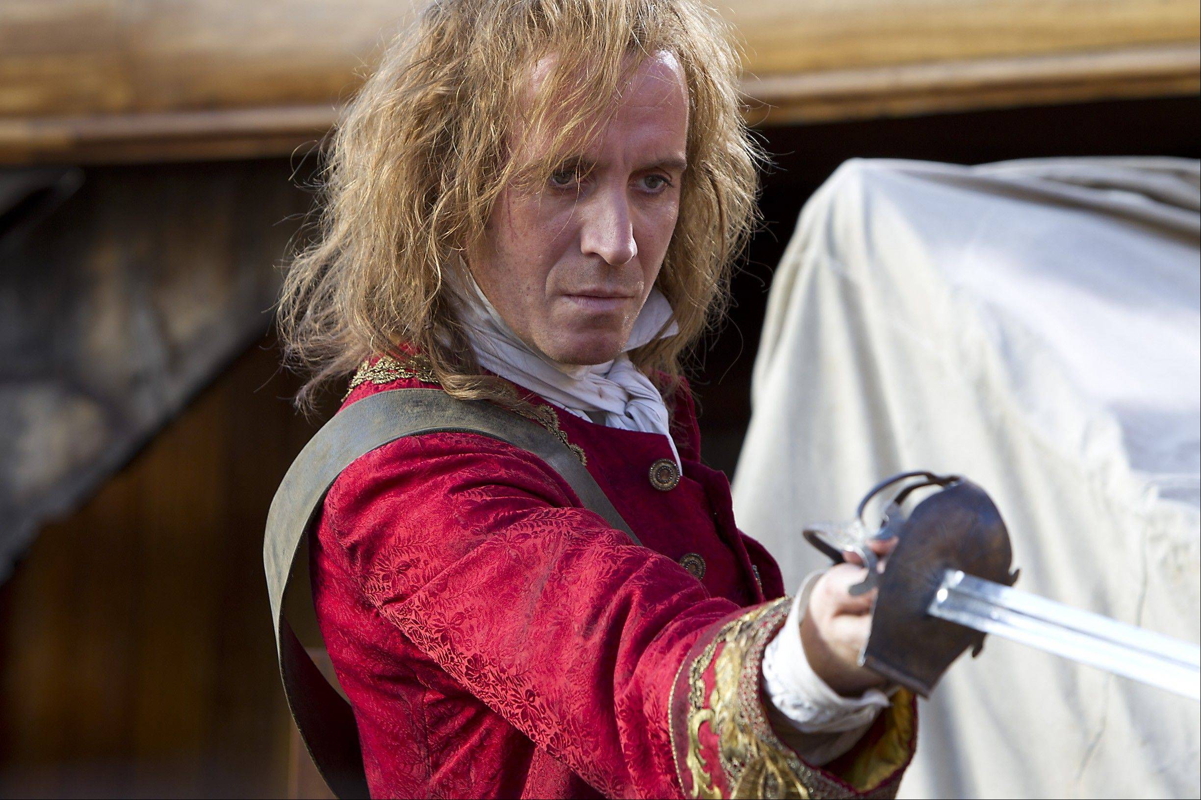 Rhys Ifans as the young Captain Hook in Neverland (2011)