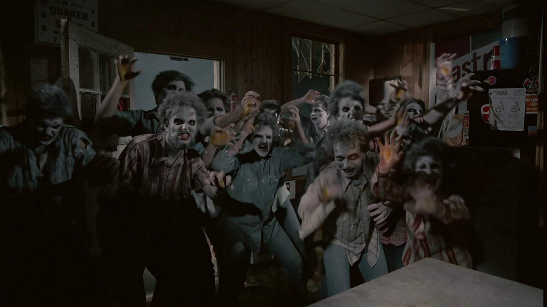 Toxic waste zombies in Mutant/Night Shadows (1984)