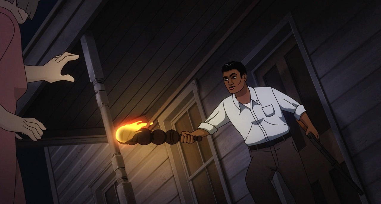 Ben (Dulé Hill) in Night of the Animated Dead (2021