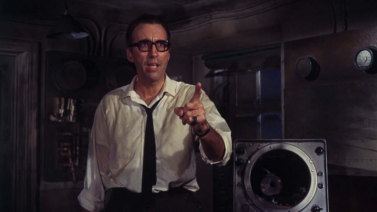 Christopher Lee in Night of the Big Heat (1967)