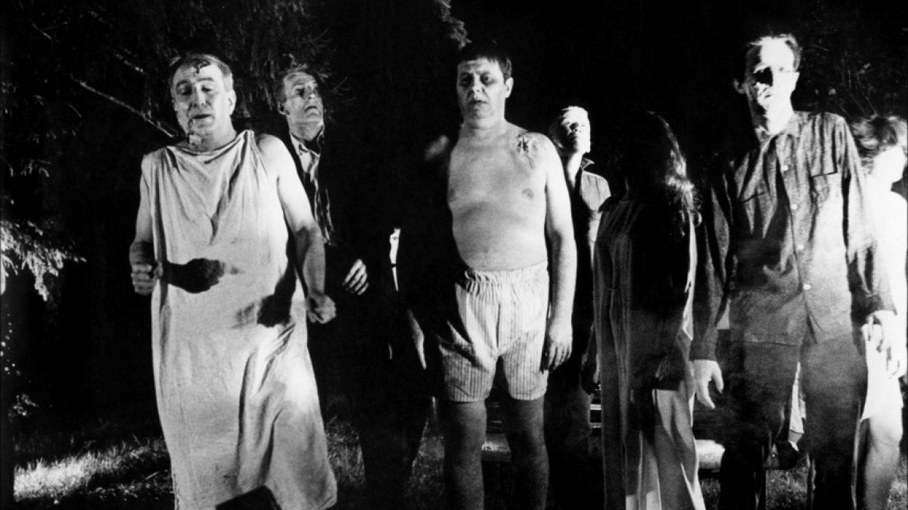 Zombies in Night of the Living Dead (1968)