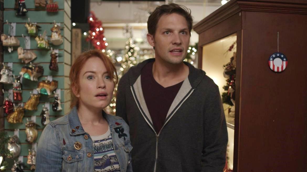 Maria Thayer as Deb with Michael Cassidy in Night of the Living Deb (2015)