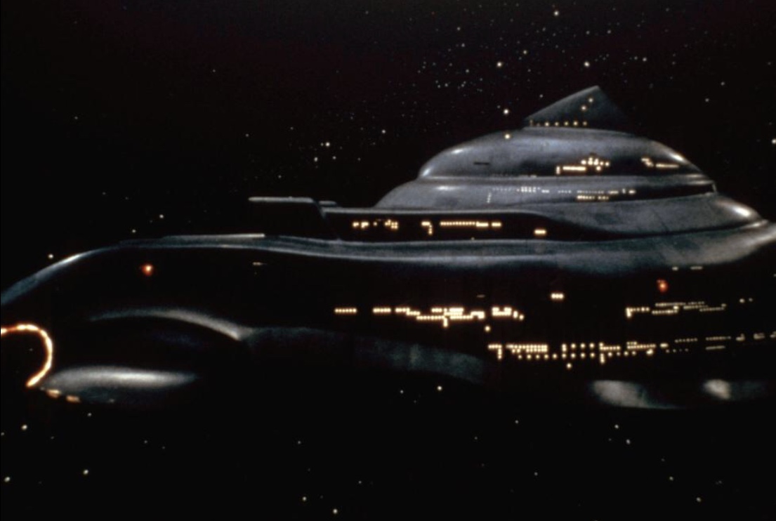 The starship Nightflyer in Nightflyers (1987)