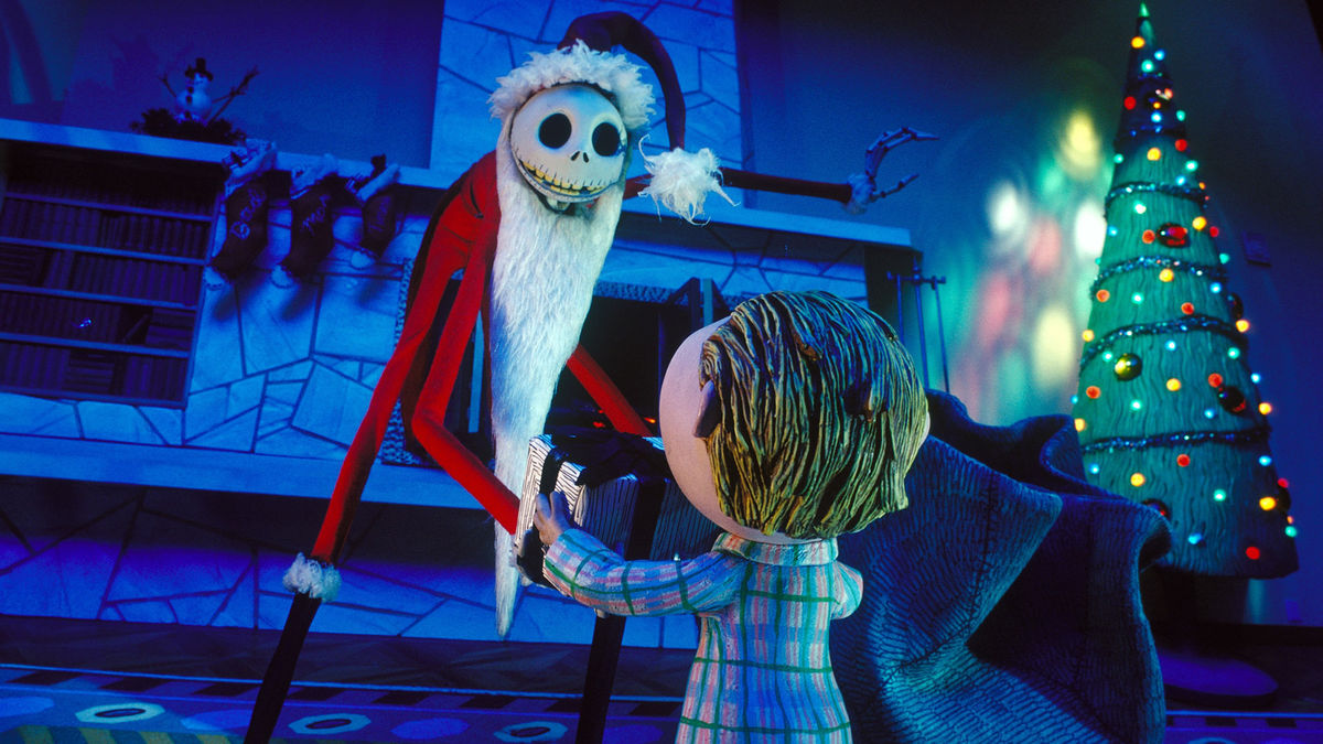 Jack Skellington attempts to become Santa Claus in The Nightmare Before Christmas (1993)