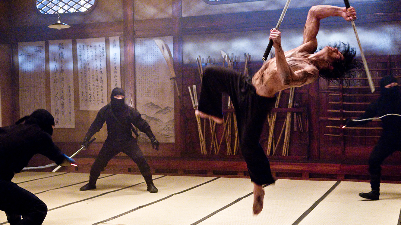 Sensational action sequences in Ninja Assassin (2009)