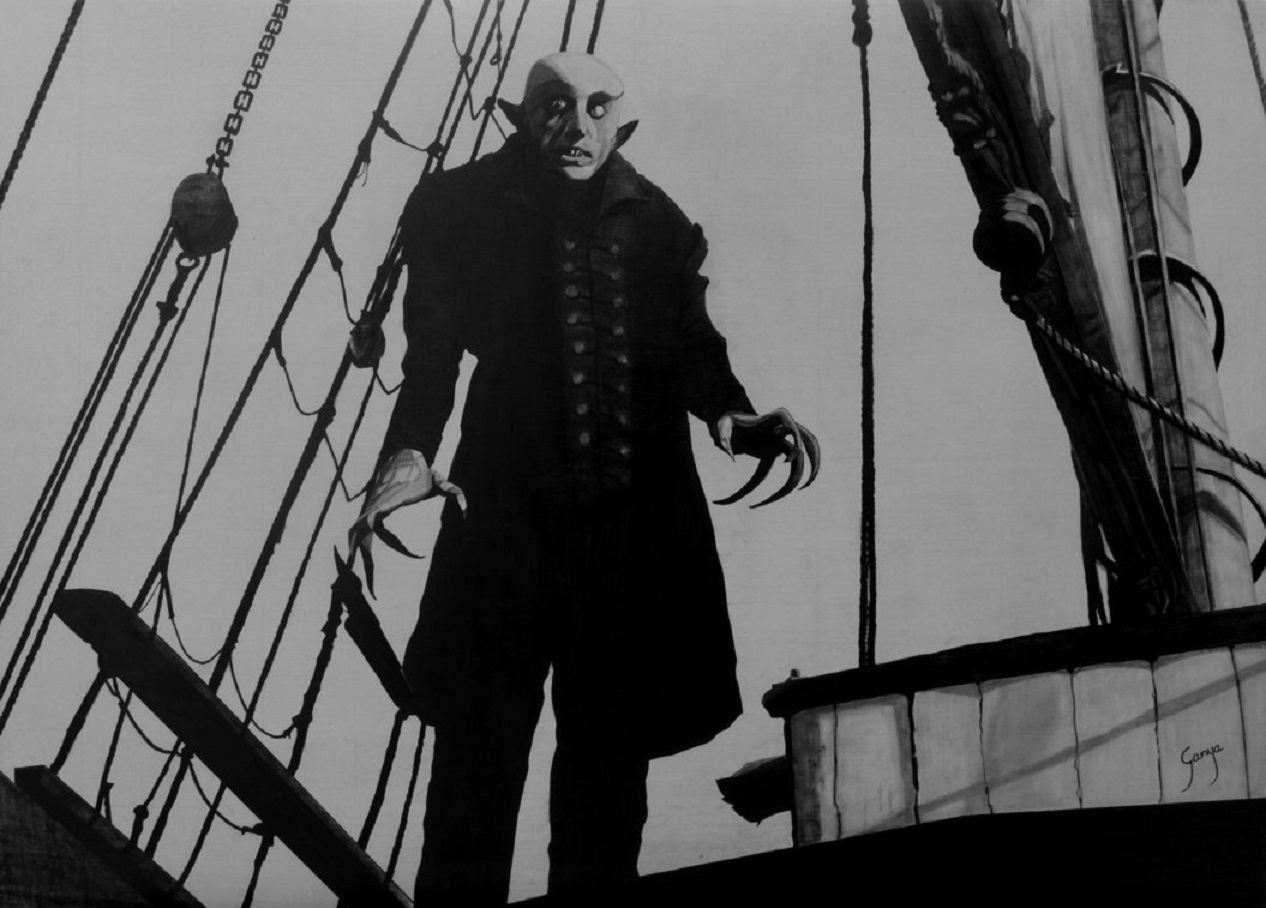 Max Schreck as Count Orlock in Nosferatu (1922)